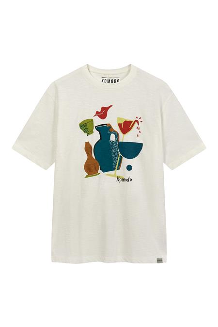 T-Shirt Men's Still Life Off White