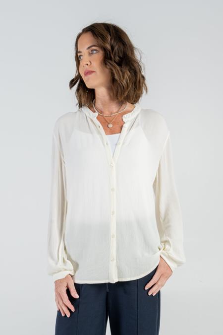 Blouse Structured Off White