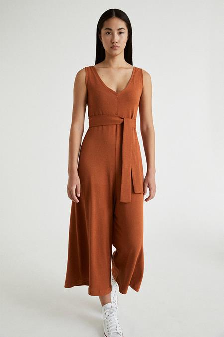 Jumpsuit Knit Circular Terracotta