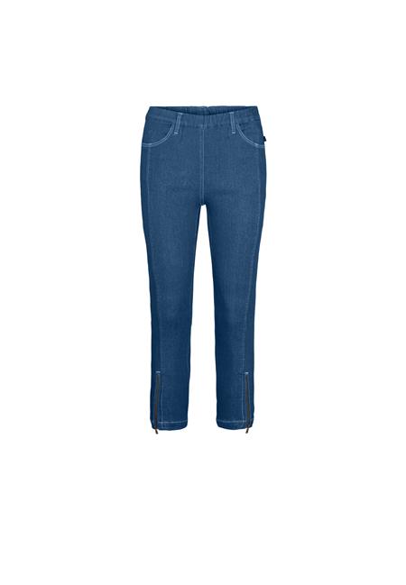 Jeans Piper Regular Crop Blue Denim