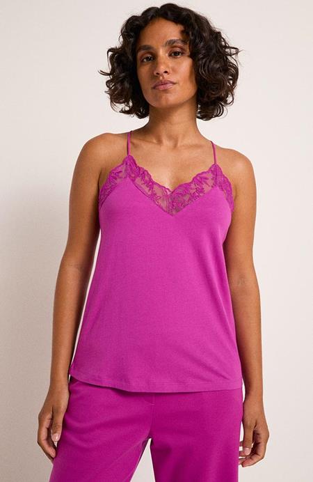 Top With Lace Pink