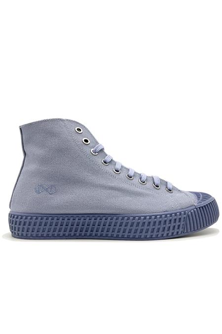 Sneakers Mono Oceaanblauw