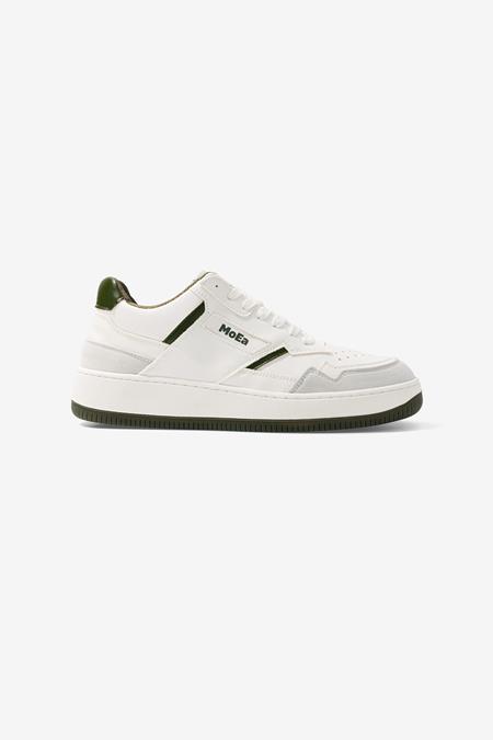 Gen1 Sneakers Cactus White & Green Suede