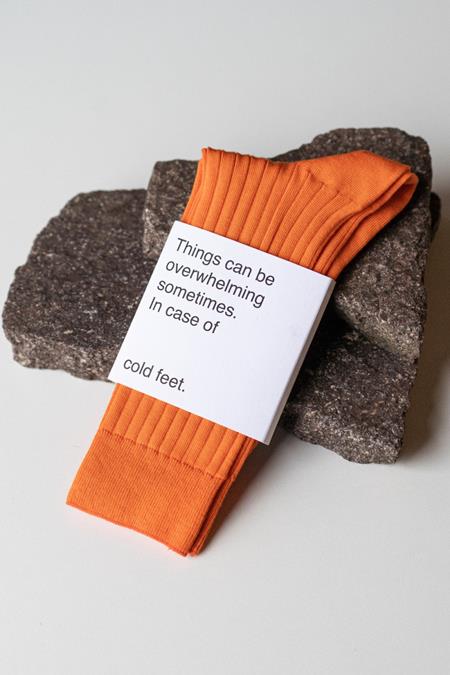 Socks Bright Orange