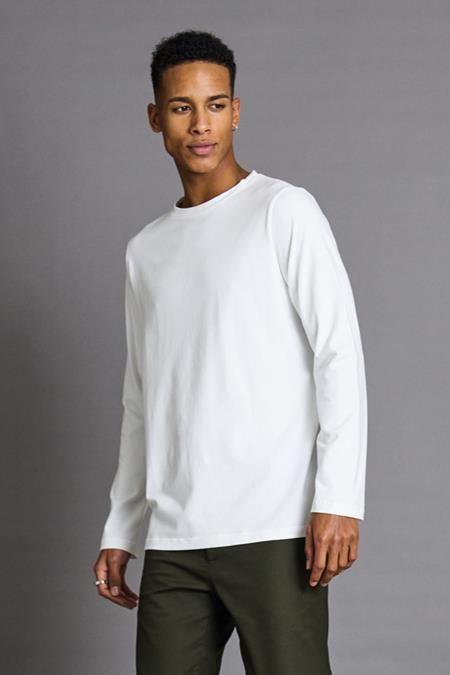 T-Shirt Longsleeve Boy Soft White