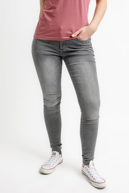 Skinny Fit - Jeans Gris Pour Femme "rosa" (Collection 2022)