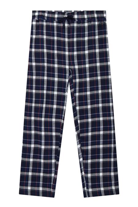 Pyjama Bottoms Jim Jam Mens Gots Organic Cotton Dark Navy