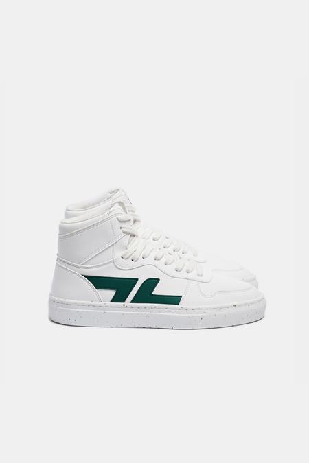 Sneakers Alta Green & White