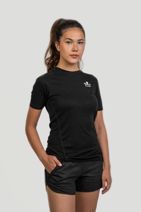 Holz T-Shirt Iron Roots X Sea Shepherd Schwarz