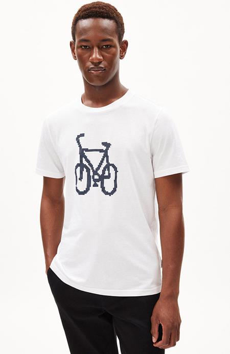 T-Shirt Jaames Fun Bike White