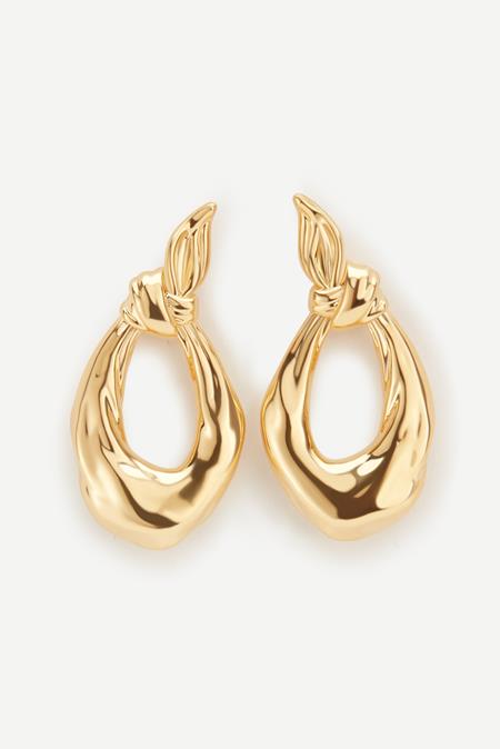 Frida Florence Earrings Nerissa 18k Gold Vermeil