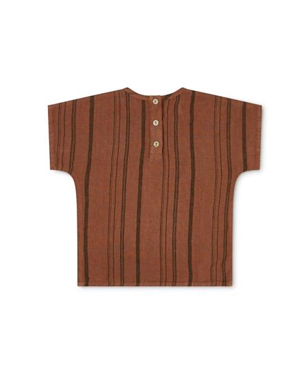 T-shirt Arlo Striped Brown 2