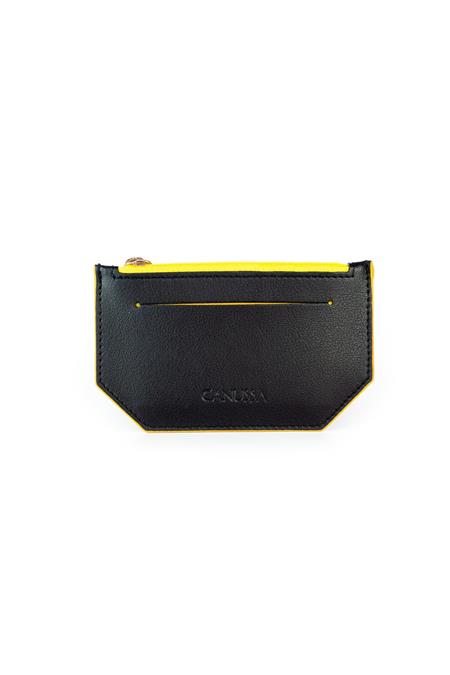 Minimal Case Wallet Black/Yellow