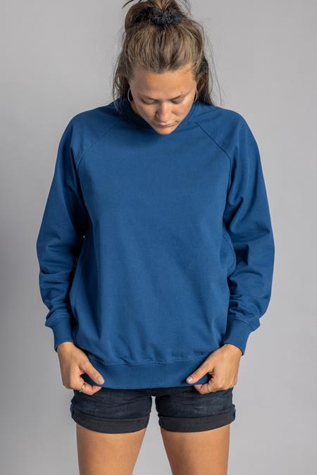 Raglan Sweatshirt Atlantic Blue