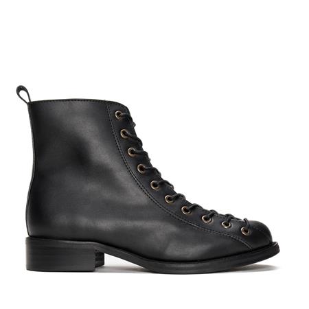 Ankle boots with laces Ivy Black 1