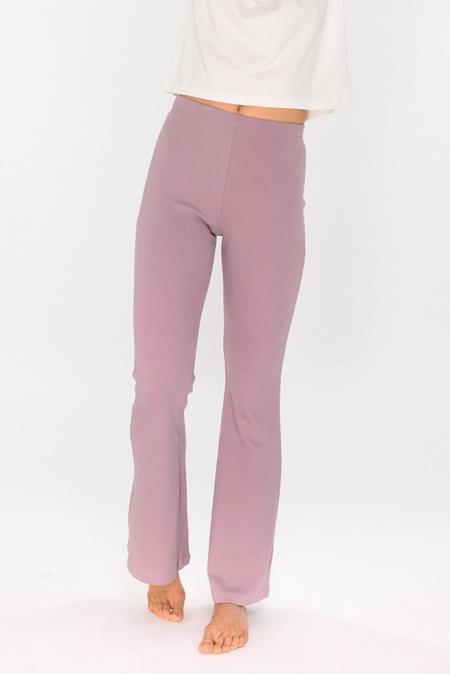 Trousers Flared Pink