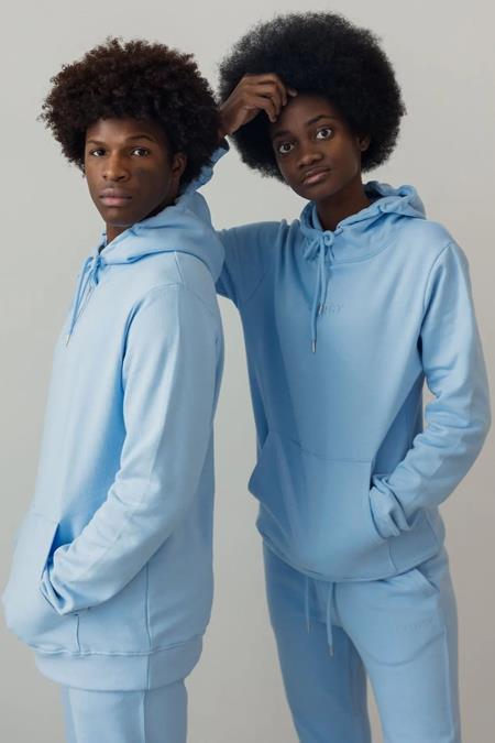 Sweatshirt Basic Unisex Blauw