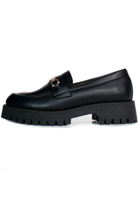 Loafers Track Sole Black