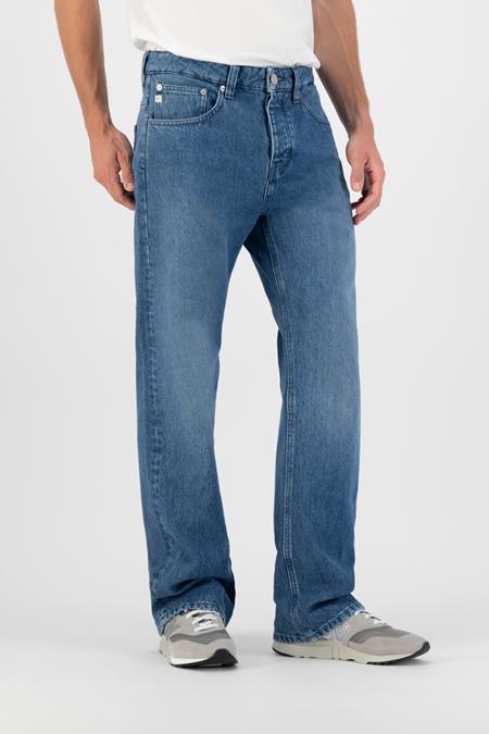 Jeans Losvallend James Medium Steenblauw
