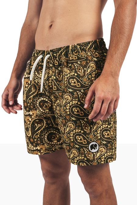 Badehose Forest Paisley