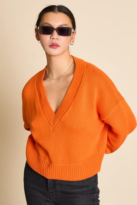 Pullover Luz Bright Orange