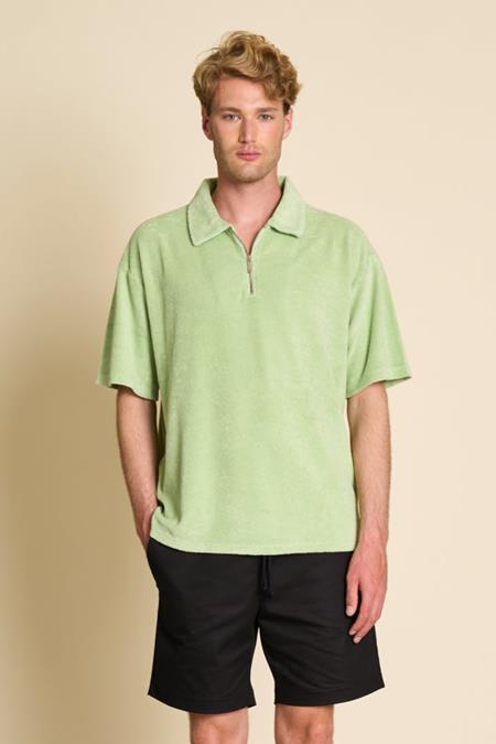 T-Shirt Flor Matcha Green