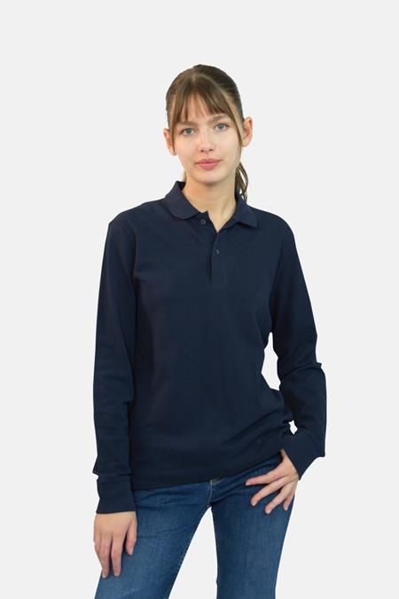 Polo Longsleeve Prepster French Navy Blue