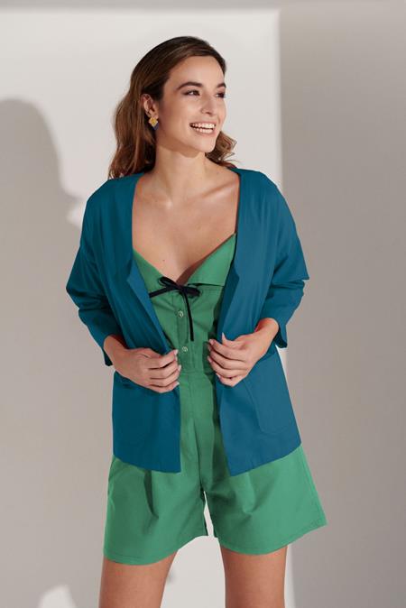 Playsuit Delphine Green