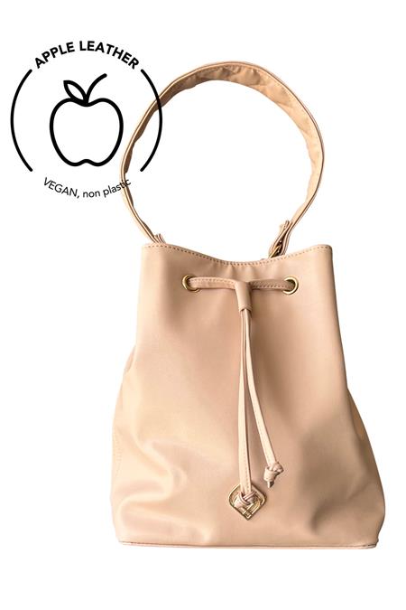 Bucketbag Apple Leather Pale Pink