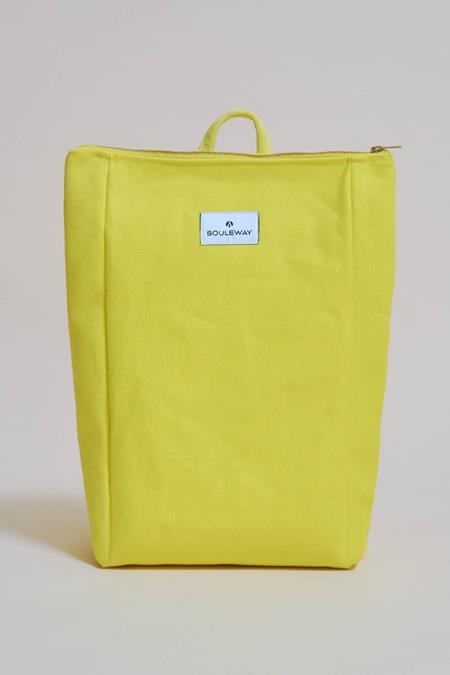 Backpack Simple L Bright Lemon