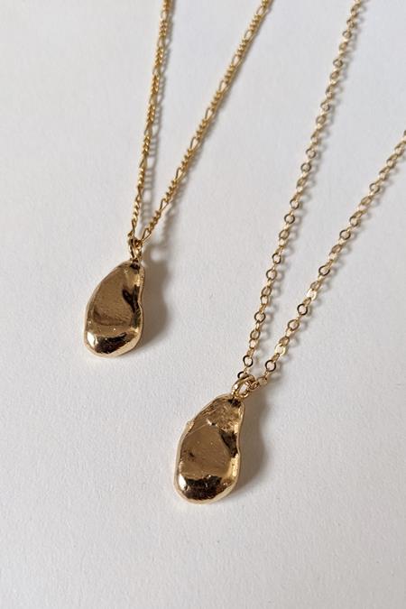 Necklace Java Drop Gold Plated
