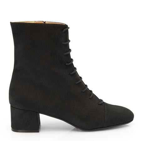 Carlotta Lace-up Boots - Black 1