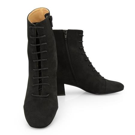 Carlotta Lace-up Boots - Black 2
