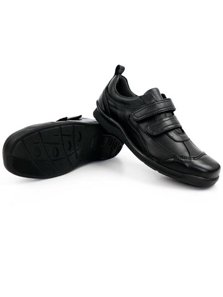 Shoes Velcro Strap Black 3
