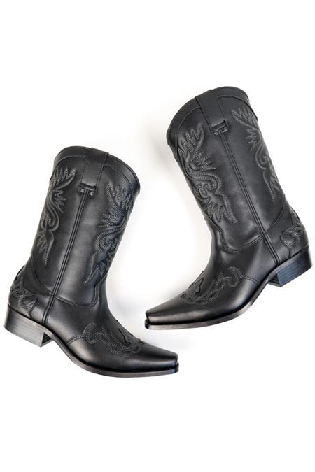 Western Boots Black