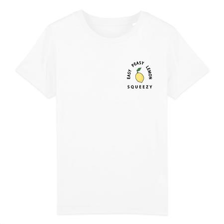 T-Shirt Easy Peasy Lemon Squeezy - Weiß 1