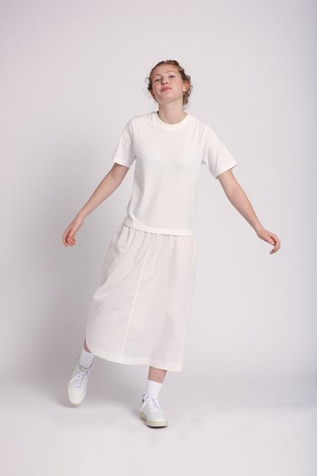 Kleid Sportlich Tara Off White