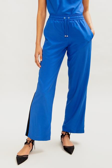 Pantalon Bleu Electrique