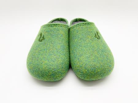 Slippers Recycled PET Children Green 10