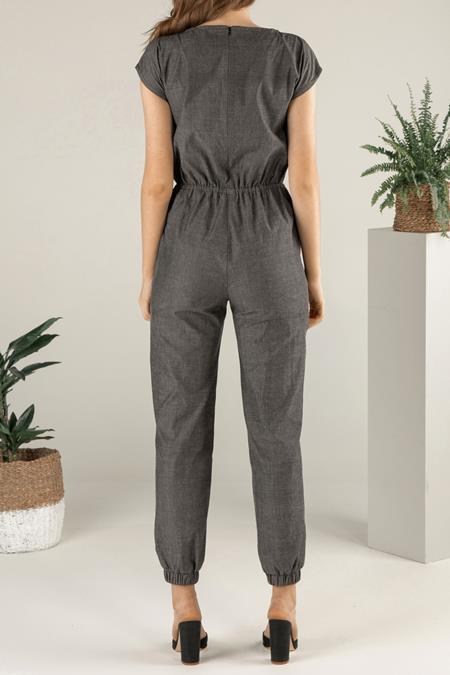 Overall Mindful Warrior Charcoal