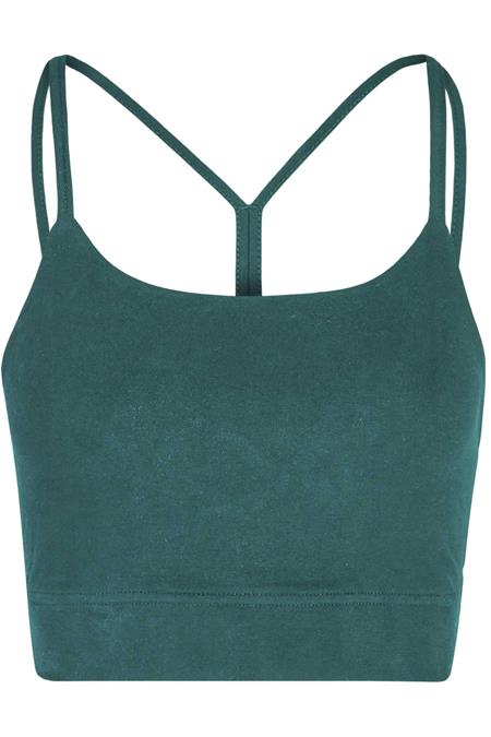 Spaghetti Sports Bra Forest Green