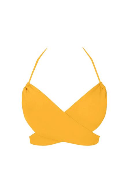 Versatile Bikini Top Yellow