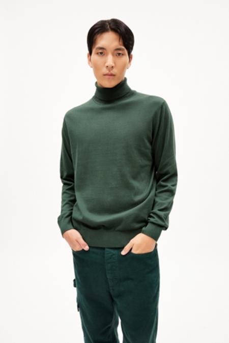Turtleneck Sweater Glanus Green