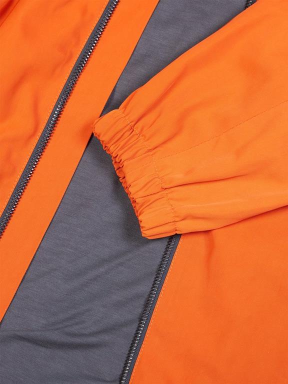 Jacket Water Resistant Lightweight Orange 3
