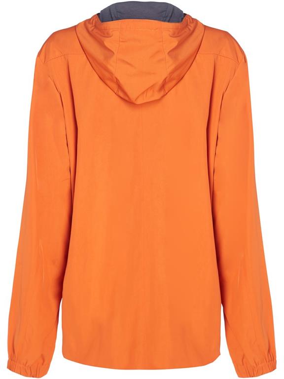 Jacket Water Resistant Lightweight Orange 4