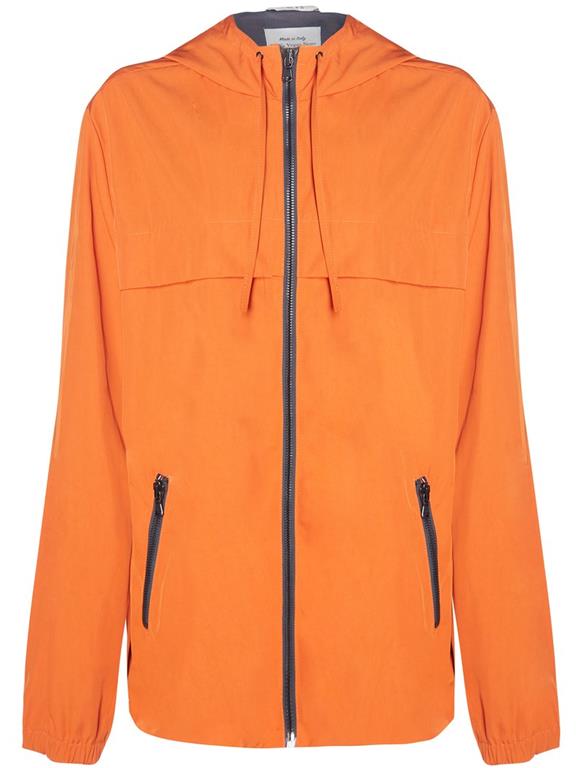 Jacket Water Resistant Lightweight Orange from Shop Like You Give a Damn