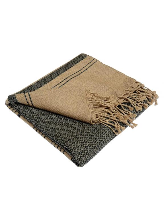Hammam Towel Sand & Ash Grey 1