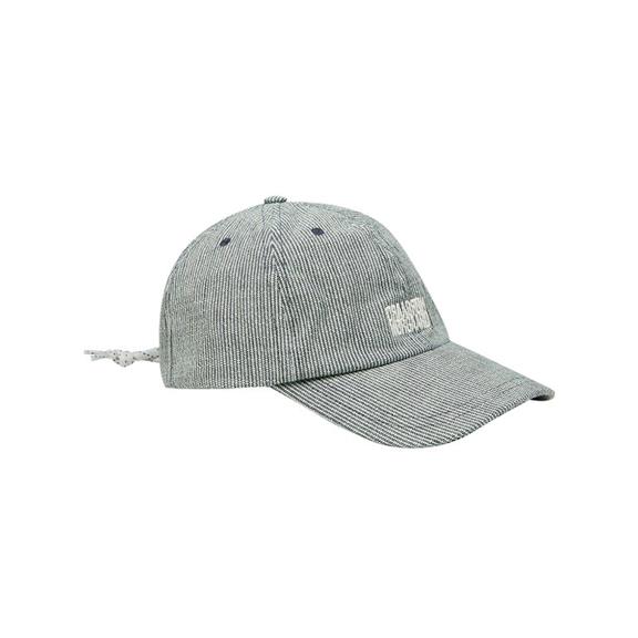 Mütze Chloe Hickory Stripe Blau & Grau 2