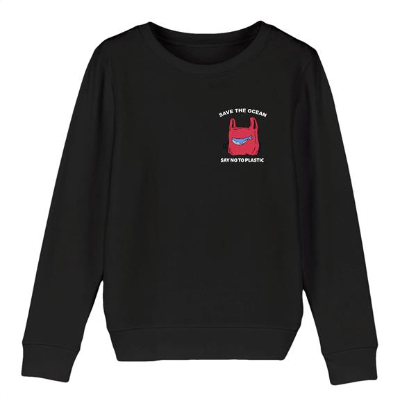 Sweatshirt Save The Ocean - Black 1