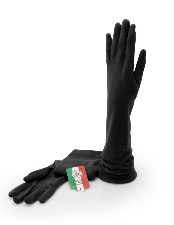 Gloves Manuela Long Black van Shop Like You Give a Damn